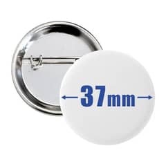 DE TODO Y MAS - Pack de 100 chapitas metalicas 37mm DETODOYMAS
