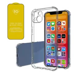 GENERICO - Carcasa Para iPhone 13 Y Lamina Mica Vidrio Completa