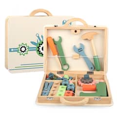 PELLITOS - MALETÍN DE HERRAMIENTAS DE MADERA DIDÁCTICO