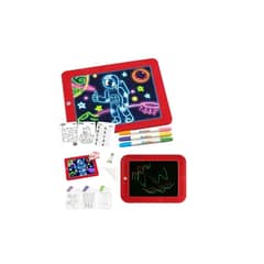 ESHOPANGIE - Pizarra Dibujo 3d Luminosa Luz Led Para Niños Plumones