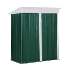 EL BARCO - Bodega Jardín Con Repisas 162x92x180 Boxshed Verde