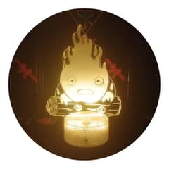 3DILUTION - Lampara Calcifer Demonio De Fuego Base Agrietada