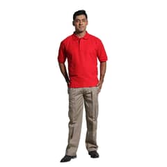 90 GRADOS - Pantalón Gabardina Cargo Beige