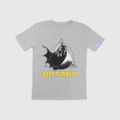 DC COMICS - Polera Niño Batman Vigilante Gris