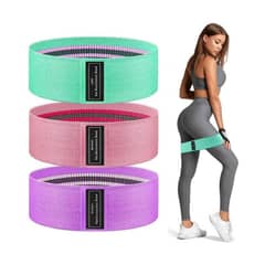 MOVI - SET 3 BANDAS DE RESISTENCIA PARA GLUTEOS Y PIERNAS