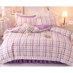 HOMER DESIGN - Set Ropa De Cama Sabanas +funda De Plumon 2 Plazas hm1