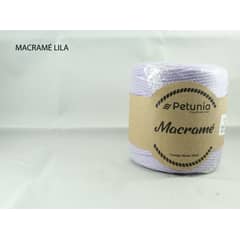 GENERICO - ALGODON MACRAMÉ PETUNIA 400GRS LILA