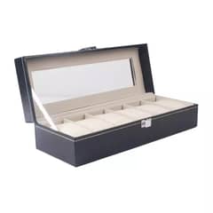 MERCADO CBF - Caja Organizadora De Relojes, Mostrador Organizador Para 6 Unidades