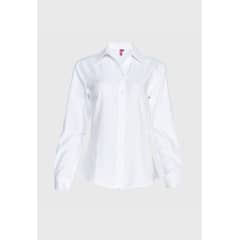 JAYSON - Blusa Oxford Cuello V M/L