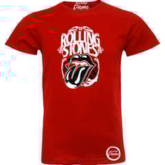 MDC - Polera De Hombre Manga Corta Rolling Stones Super Clasico
