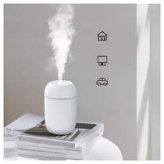GENERICO - HUMIDIFICADOR MINI DOMESTICO USB 300ML BLANCO