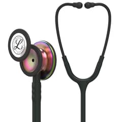 3M - Fonendoscopio Negro Arcoiris Littmann Classic III + Estuche Negro