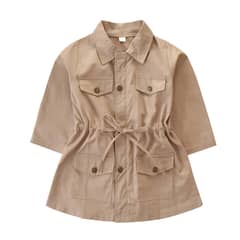 GENERICO - Chaqueta de niña Gabardina