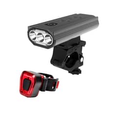 MAXWELL - Luz Bicicleta Set Delantera Trasera Usb Impermeable Aluminio