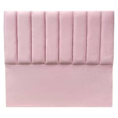 VINTAGE MOBEL - Respaldo de cama full size Tubular Felpa Palo Rosa