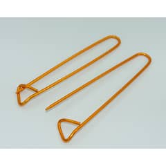 GENERICO - Sujeta puntos 11,5cm 2 unidades (toma puntos alfiler gancho)
