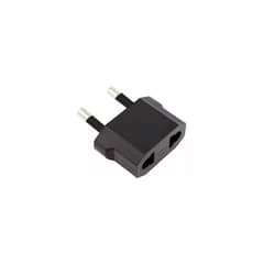 DBLUE - Adaptador Americano y Europeo a Enchufe Nacional 10A 2500W - Negro