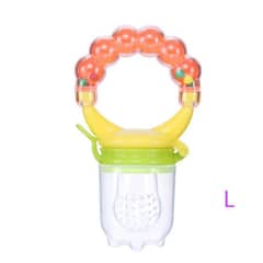 COCHOLITO KIDS - Chupete De Silicona Para Frutas Con Sonajero Bebés