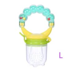 COCHOLITO KIDS - Chupete De Silicona Para Frutas Con Sonajero Bebés
