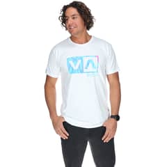 RVCA - Polera M/C Hombre Balance Box Ss Blanco