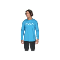 RVCA - Polera M/C Hombre Big Ls Azul