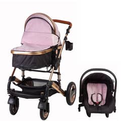 VOYAGE - Coche Travel System Zeus Palo Rosa
