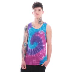 SPITFIRE - Polera sin mangas tank top tye dye big head street culture season