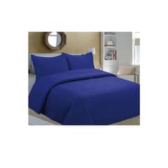 ANNGEBUT - Cubrecama Verano Color Azul Rey 1,5 Plazas