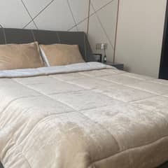 GENERICO - COBERTOR CHIPORRO PLUMON SHERPA KING BEIGE