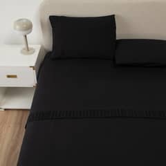 CASATUA - Sabanas Hotel Ultra Suave - Negro - 2 plazas