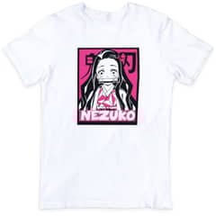 GENERICO - Polera Nezuko Kimetsu No Yaiba Demon Slayer Anime Unisex