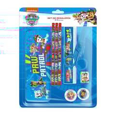 PAW PATROL - Set Escolar 9 Piezas