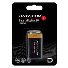 DATACOM - Batería 9V Blister 1 Unidad Pronobel