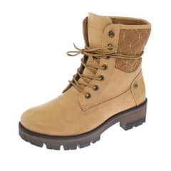 VIA FRANCA - Botin Casual Para Mujer Color Lt Camel