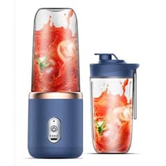 TNAKIEX - Mini Licuadora De Frutas Exprimidora Portátil 6cuchillas Usb