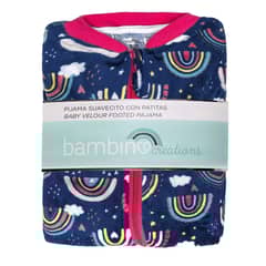 BAMBINO - Piezas Pijama Suavecito Creations Arcoiris Azul