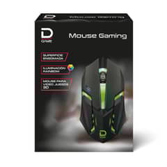 DATACOM - Mouse Gamer 7D Rainbow Luces