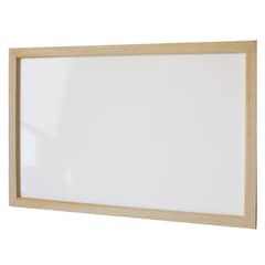 FULTONS - Pizarra Blanca Mural 45x60 cm Marco De Madera