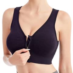 EVERSO - Pack6 Sostén Deportivo Push Up Sin Costuras Con Cierre