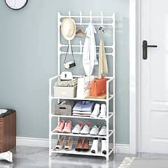 NEWTREE - Perchero Zapatero Organizador Multifuncional