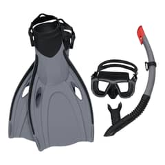 BESTWAY - Set Mascara, Snorkel Y Aletas Hydro-Pro S/M