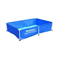 BESTWAY - Piscina Rectangular para niños 2.28MX1.59MX42Cm Azul