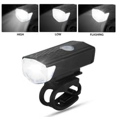 DEFENSOR FOREVER - Luz delantera recargable para bicicleta