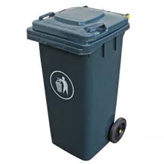 SIGNET CLASSICS - Contenedor Basura Plastico 120 Litros Gris