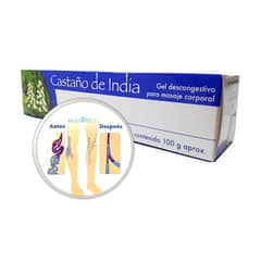 GENERICO - Castaño De India Gel Descongestivo Para Varices 100 Gramos.