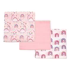 BAMBINO - Set 3 Piezas Pañales Tuto Dinosaurio Rosado