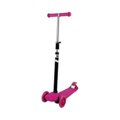 BEX - Scooter Monopatin 3 Ruedas 63-86 Cms Rosa