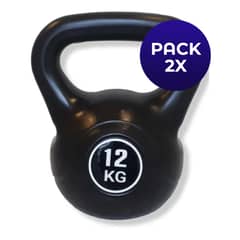 SDFIT - Pack 2x Pesa Rusa Cementada 12 kg