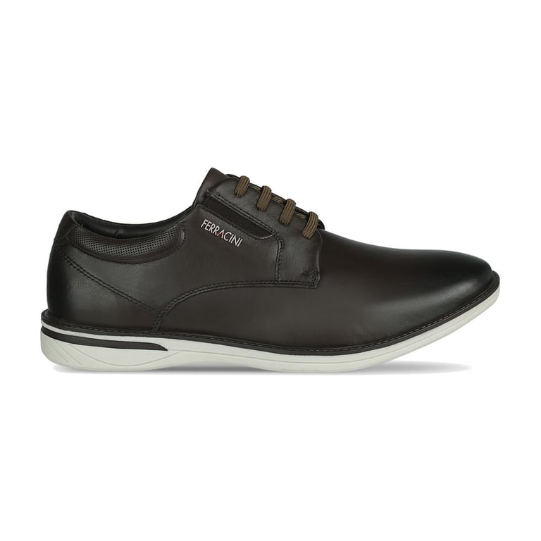 Zapato Hombre Cuero Café 3618