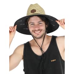 BUFFALO CHILE - Sombrero De Paja Caucha Crudo Unisex